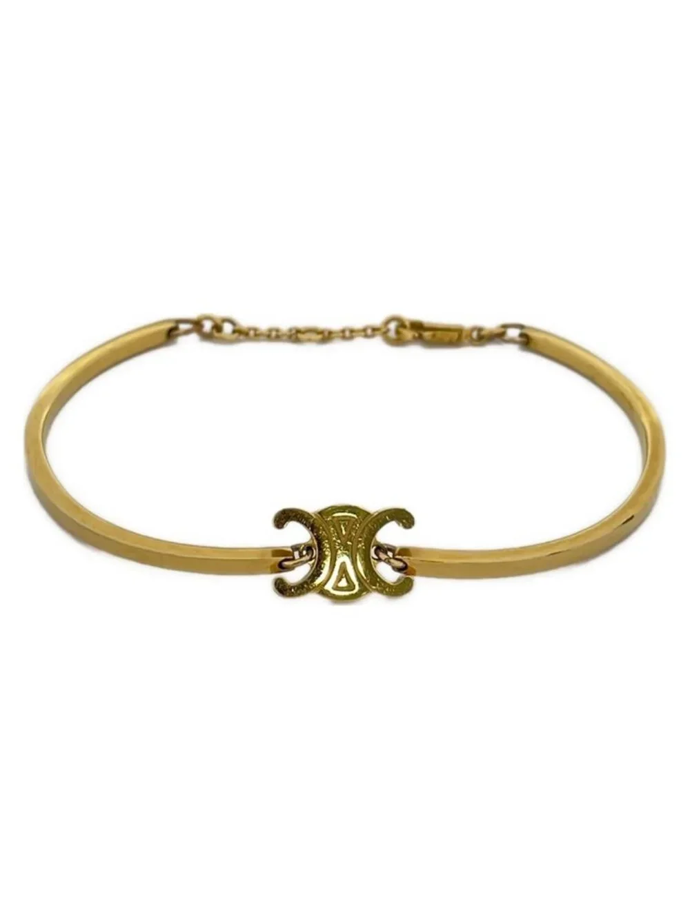 Celine Bracelet Triomphe Articulate Gold